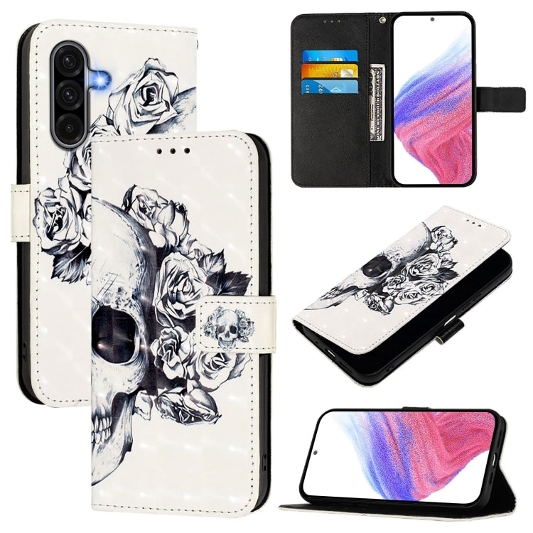 3D Painting Horizontal Flip Leather Phone Case, For Samsung Galaxy A27 5G, For Samsung Galaxy A56 5G, For Samsung Galaxy A26 5G, For Samsung Galaxy A36 5G, For Samsung Galaxy A16 5G, For Samsung Galaxy A06 4G