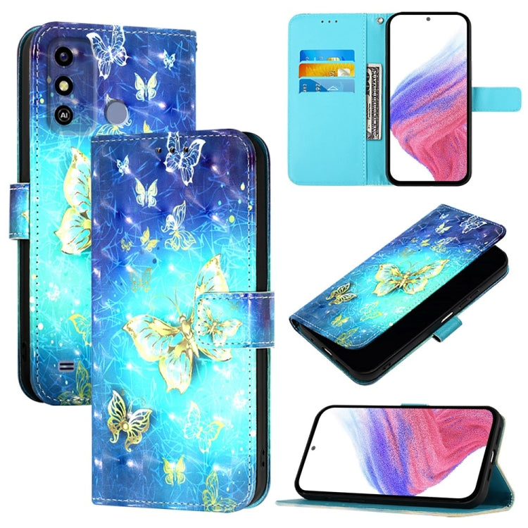 3D Painting Horizontal Flip Leather Phone Case, For ZTE Blade A73 4G, For ZTE Blade V50 Vita, For ZTE Blade A53, For ZTE Blade V40s, For ZTE Blade A52