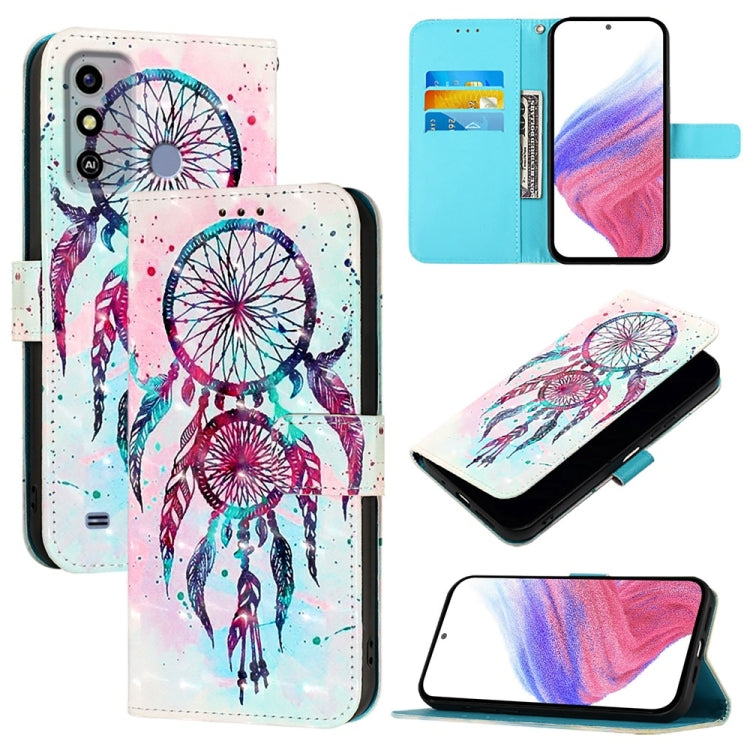 3D Painting Horizontal Flip Leather Phone Case, For ZTE Blade A73 4G, For ZTE Blade V50 Vita, For ZTE Blade A53, For ZTE Blade V40s, For ZTE Blade A52