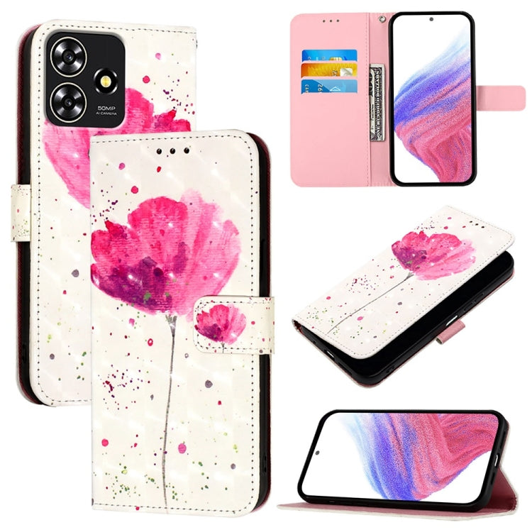 3D Painting Horizontal Flip Leather Phone Case, For ZTE Blade A73 4G, For ZTE Blade V50 Vita, For ZTE Blade A53, For ZTE Blade V40s, For ZTE Blade A52