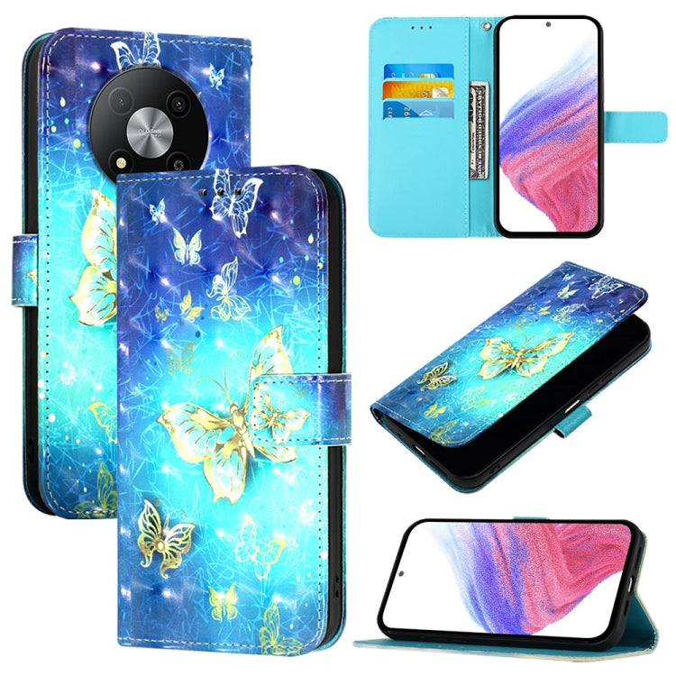 3D Painting Horizontal Flip Leather Phone Case, For ZTE Blade A75 5G / Nubia Focus, For ZTE Blade A75 4G, For ZTE Blade A35 / A55, For ZTE Blade V60 / Axon 60, For ZTE Nubia Z60 Ultra, For ZTE Blade A73 5G