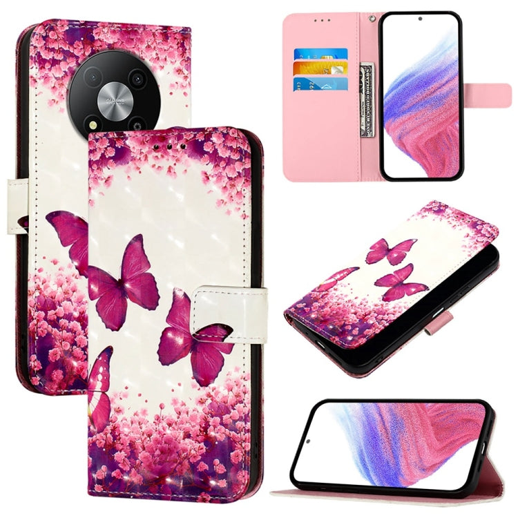 3D Painting Horizontal Flip Leather Phone Case, For ZTE Blade A75 5G / Nubia Focus, For ZTE Blade A75 4G, For ZTE Blade A35 / A55, For ZTE Blade V60 / Axon 60, For ZTE Nubia Z60 Ultra, For ZTE Blade A73 5G