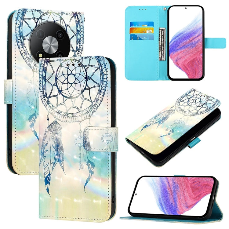 3D Painting Horizontal Flip Leather Phone Case, For ZTE Blade A75 5G / Nubia Focus, For ZTE Blade A75 4G, For ZTE Blade A35 / A55, For ZTE Blade V60 / Axon 60, For ZTE Nubia Z60 Ultra, For ZTE Blade A73 5G