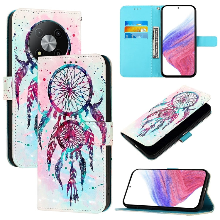 3D Painting Horizontal Flip Leather Phone Case, For ZTE Blade A75 5G / Nubia Focus, For ZTE Blade A75 4G, For ZTE Blade A35 / A55, For ZTE Blade V60 / Axon 60, For ZTE Nubia Z60 Ultra, For ZTE Blade A73 5G