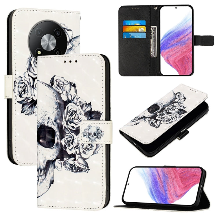 3D Painting Horizontal Flip Leather Phone Case, For ZTE Blade A75 5G / Nubia Focus, For ZTE Blade A75 4G, For ZTE Blade A35 / A55, For ZTE Blade V60 / Axon 60, For ZTE Nubia Z60 Ultra, For ZTE Blade A73 5G