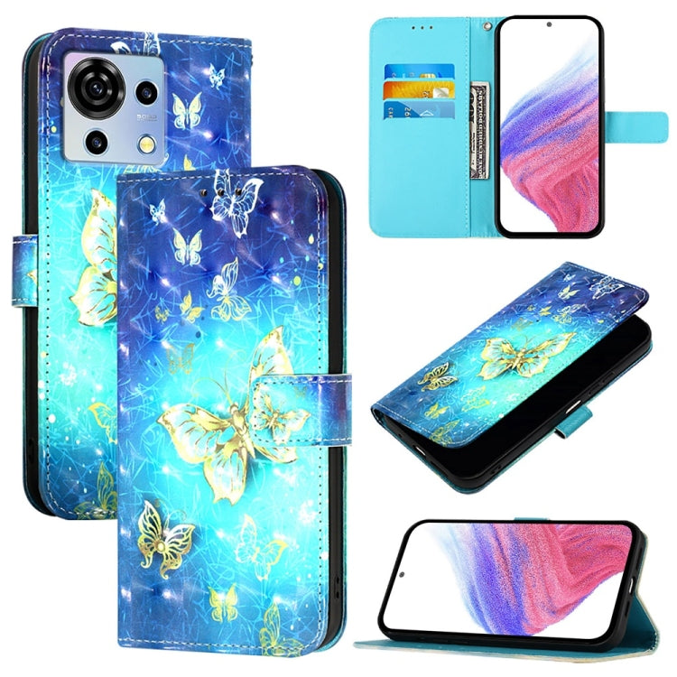3D Painting Horizontal Flip Leather Phone Case, For ZTE Blade A73 4G, For ZTE Blade V50 Vita, For ZTE Blade A53, For ZTE Blade V40s, For ZTE Blade A52