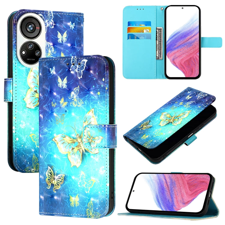 3D Painting Horizontal Flip Leather Phone Case, For ZTE Blade A73 4G, For ZTE Blade V50 Vita, For ZTE Blade A53, For ZTE Blade V40s, For ZTE Blade A52