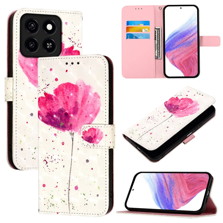 3D Painting Horizontal Flip Leather Phone Case, For ZTE Blade A75 5G / Nubia Focus, For ZTE Blade A75 4G, For ZTE Blade A35 / A55, For ZTE Blade V60 / Axon 60, For ZTE Nubia Z60 Ultra, For ZTE Blade A73 5G