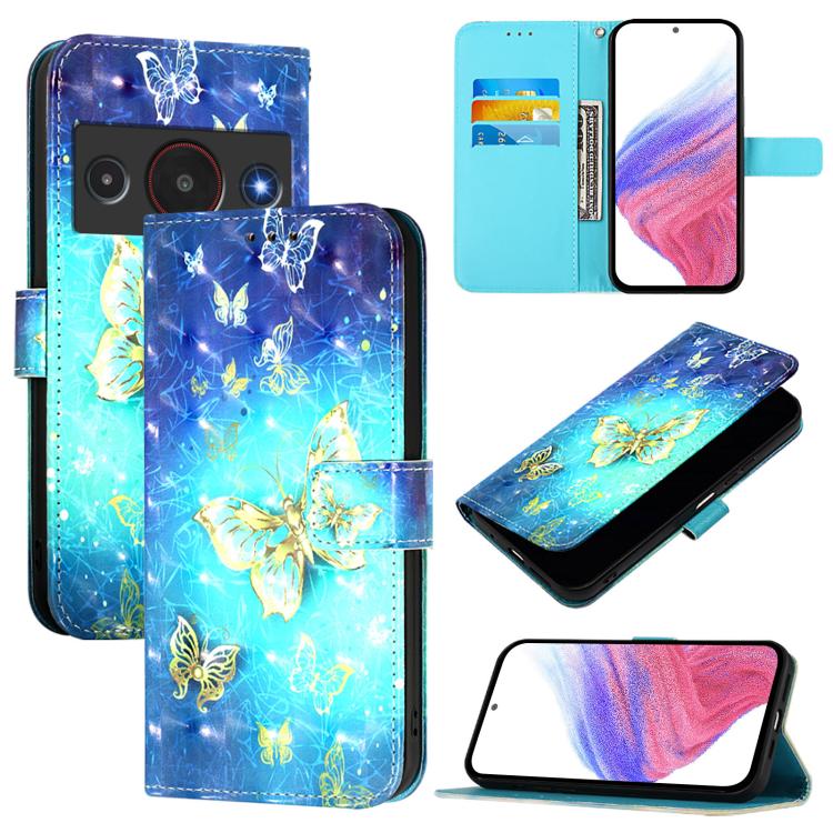 3D Painting Horizontal Flip Leather Phone Case, For ZTE nubia Neo 5 5G, For ZTE nubia Neo 5 GT 5G, For ZTE nubia P7 Pro 5G / Optus X Value 5G, For ZTE nubia P9 Pro 5G / Optus X Pro 2 5G, For ZTE nubia RedMagic 11 Air                                    ...