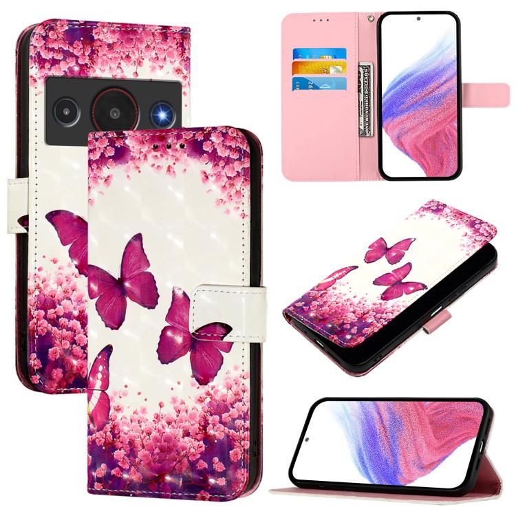 3D Painting Horizontal Flip Leather Phone Case, For ZTE nubia Neo 5 5G, For ZTE nubia Neo 5 GT 5G, For ZTE nubia P7 Pro 5G / Optus X Value 5G, For ZTE nubia P9 Pro 5G / Optus X Pro 2 5G, For ZTE nubia RedMagic 11 Air                                    ...