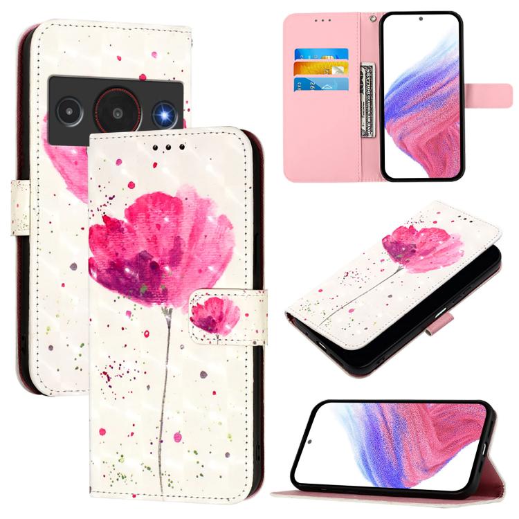 3D Painting Horizontal Flip Leather Phone Case, For ZTE nubia Neo 5 5G, For ZTE nubia Neo 5 GT 5G, For ZTE nubia P7 Pro 5G / Optus X Value 5G, For ZTE nubia P9 Pro 5G / Optus X Pro 2 5G, For ZTE nubia RedMagic 11 Air                                    ...