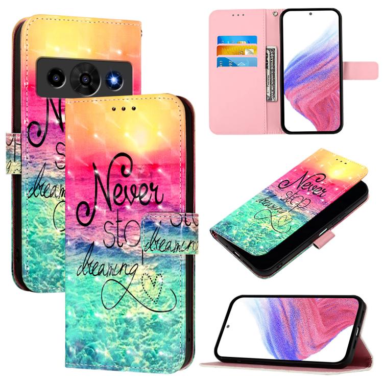 3D Painting Horizontal Flip Leather Phone Case, For ZTE nubia Neo 5 5G, For ZTE nubia Neo 5 GT 5G, For ZTE nubia P7 Pro 5G / Optus X Value 5G, For ZTE nubia P9 Pro 5G / Optus X Pro 2 5G, For ZTE nubia RedMagic 11 Air                                    ...