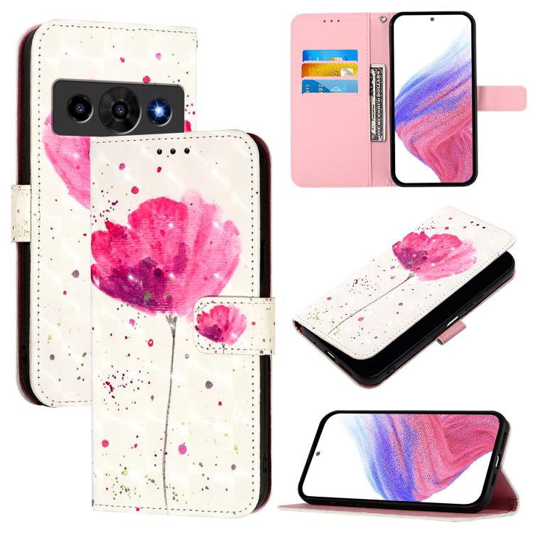 3D Painting Horizontal Flip Leather Phone Case, For ZTE nubia Neo 5 5G, For ZTE nubia Neo 5 GT 5G, For ZTE nubia P7 Pro 5G / Optus X Value 5G, For ZTE nubia P9 Pro 5G / Optus X Pro 2 5G, For ZTE nubia RedMagic 11 Air                                    ...