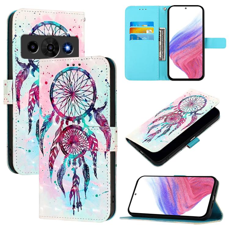 3D Painting Horizontal Flip Leather Phone Case, For ZTE nubia Neo 5 5G, For ZTE nubia Neo 5 GT 5G, For ZTE nubia P7 Pro 5G / Optus X Value 5G, For ZTE nubia P9 Pro 5G / Optus X Pro 2 5G, For ZTE nubia RedMagic 11 Air                                    ...