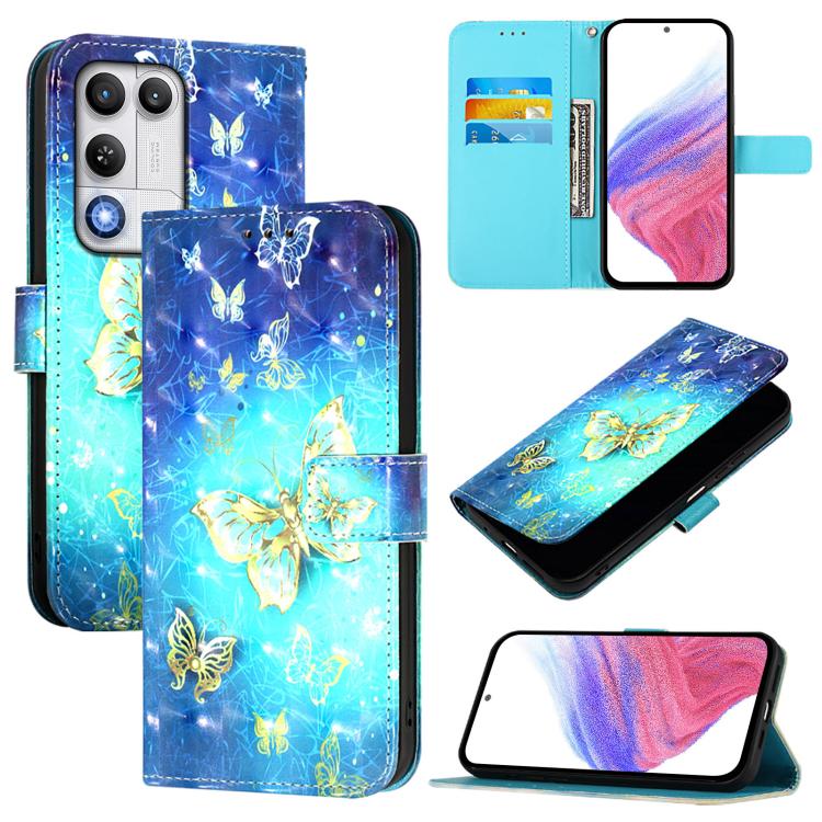 3D Painting Horizontal Flip Leather Phone Case, For ZTE nubia Neo 5 5G, For ZTE nubia Neo 5 GT 5G, For ZTE nubia P7 Pro 5G / Optus X Value 5G, For ZTE nubia P9 Pro 5G / Optus X Pro 2 5G, For ZTE nubia RedMagic 11 Air                                    ...