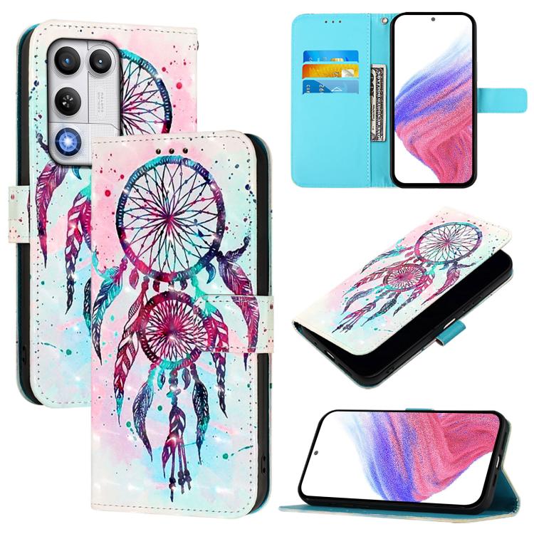 3D Painting Horizontal Flip Leather Phone Case, For ZTE nubia Neo 5 5G, For ZTE nubia Neo 5 GT 5G, For ZTE nubia P7 Pro 5G / Optus X Value 5G, For ZTE nubia P9 Pro 5G / Optus X Pro 2 5G, For ZTE nubia RedMagic 11 Air                                    ...