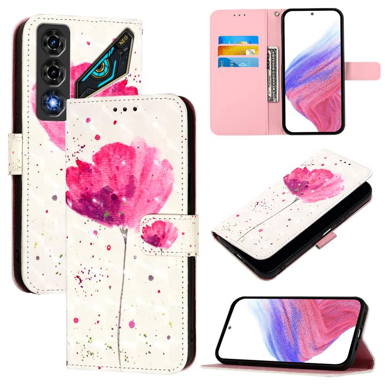 3D Painting Horizontal Flip Leather Phone Case, For ZTE nubia Neo 5 5G, For ZTE nubia Neo 5 GT 5G, For ZTE nubia P7 Pro 5G / Optus X Value 5G, For ZTE nubia P9 Pro 5G / Optus X Pro 2 5G, For ZTE nubia RedMagic 11 Air                                    ...