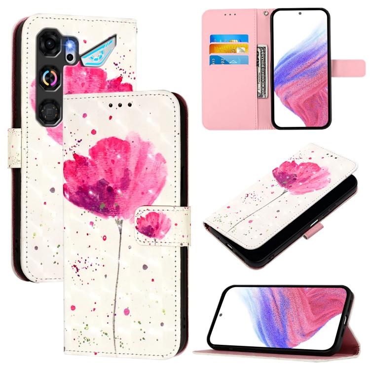 3D Painting Horizontal Flip Leather Phone Case, For ZTE nubia Neo 5 5G, For ZTE nubia Neo 5 GT 5G, For ZTE nubia P7 Pro 5G / Optus X Value 5G, For ZTE nubia P9 Pro 5G / Optus X Pro 2 5G, For ZTE nubia RedMagic 11 Air                                    ...