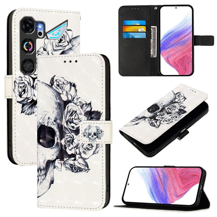 3D Painting Horizontal Flip Leather Phone Case, For ZTE nubia Neo 5 5G, For ZTE nubia Neo 5 GT 5G, For ZTE nubia P7 Pro 5G / Optus X Value 5G, For ZTE nubia P9 Pro 5G / Optus X Pro 2 5G, For ZTE nubia RedMagic 11 Air                                    ...