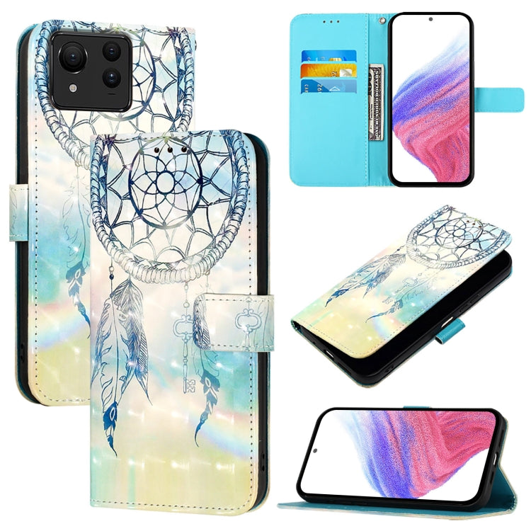 3D Painting Horizontal Flip Leather Phone Case, For Asus ROG Phone 9 / 9 Pro, For Asus Zenfone 11 Ultra, For Asus ROG Phone 8