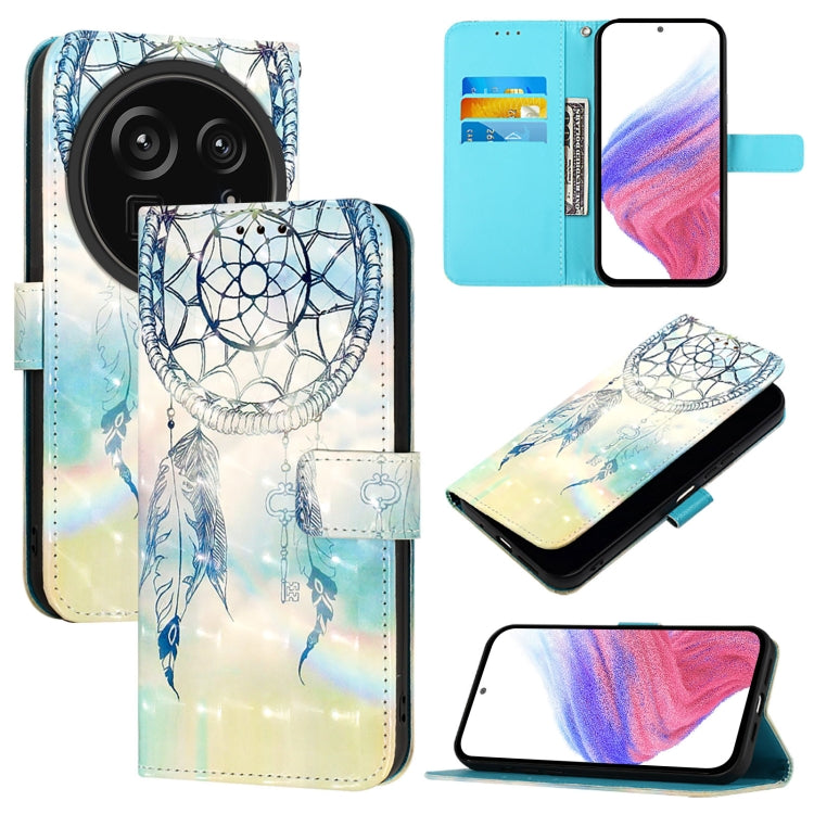 3D Painting Horizontal Flip Leather Phone Case, For Sharp Aquos wish6, For Sharp Aquos R11, For Sharp Aquos Sense10, For Sharp Aquos Sense9 Plus, For Sharp Aquos Sense9, For Sharp Aquos R9 Pro SH-54E