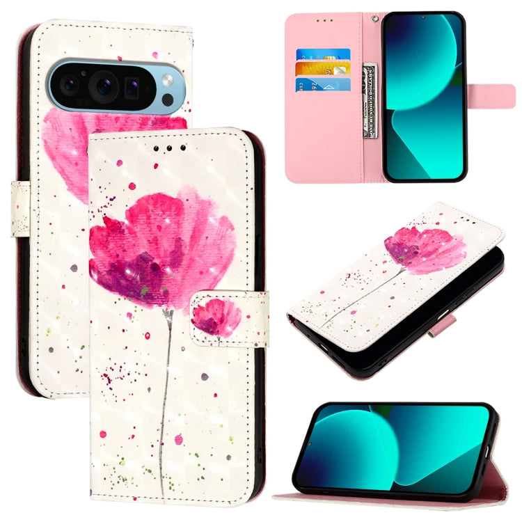 3D Painting Horizontal Flip Leather Phone Case, For Google Pixel 11 Pro XL, For Google Pixel 11 Pro / 11, For Google Pixel 9a, For Google Pixel 9 Pro XL, For Google Pixel 9 / 9 Pro, For Google Pixel 8a