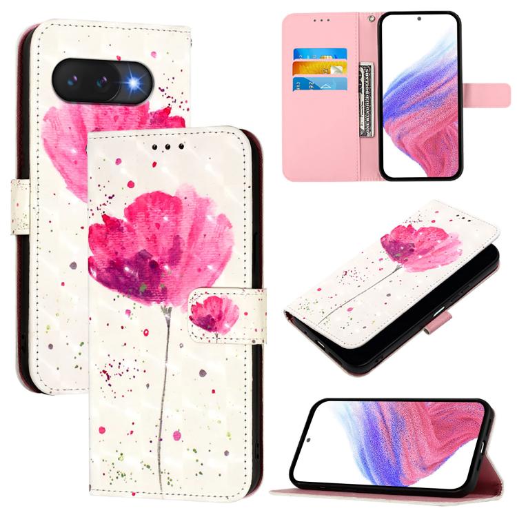3D Painting Horizontal Flip Leather Phone Case, For Google Pixel 11 Pro XL, For Google Pixel 11 Pro / 11, For Google Pixel 9a, For Google Pixel 9 Pro XL, For Google Pixel 9 / 9 Pro, For Google Pixel 8a
