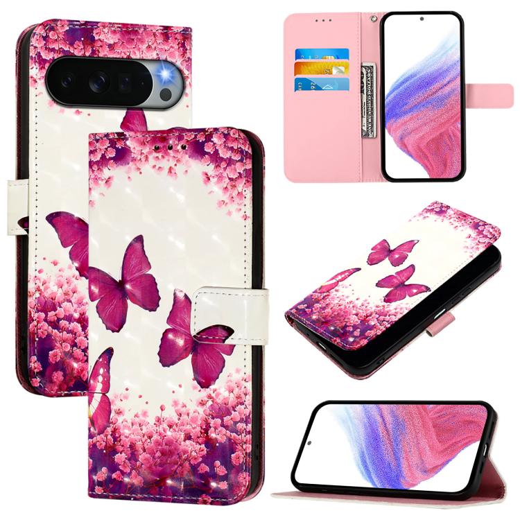 3D Painting Horizontal Flip Leather Phone Case, For Google Pixel 11 Pro XL, For Google Pixel 11 Pro / 11, For Google Pixel 9a, For Google Pixel 9 Pro XL, For Google Pixel 9 / 9 Pro, For Google Pixel 8a