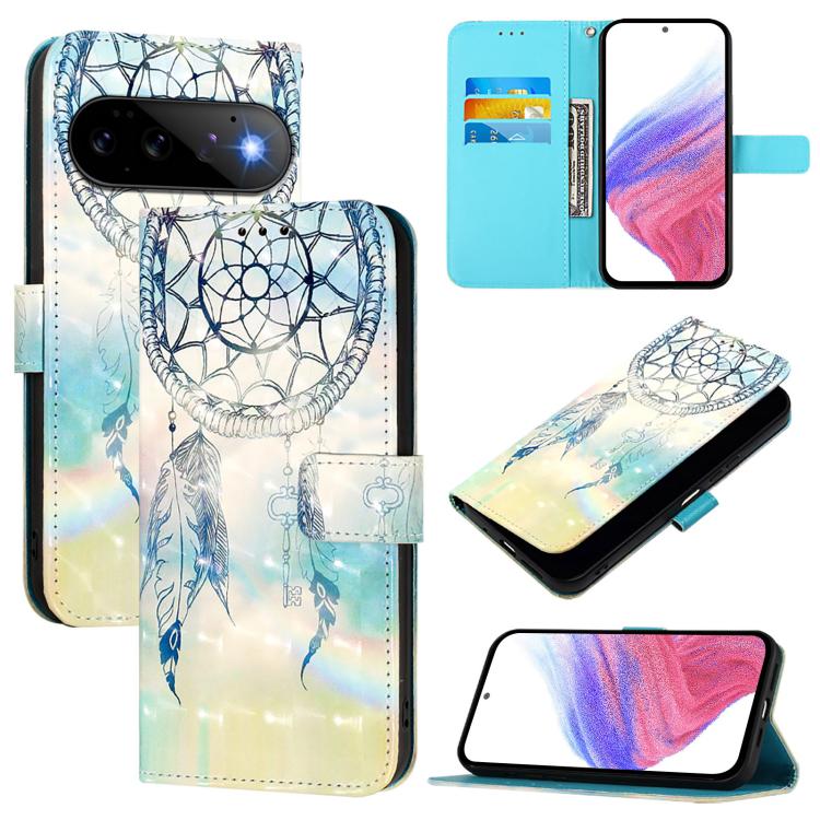 3D Painting Horizontal Flip Leather Phone Case, For Google Pixel 11 Pro XL, For Google Pixel 11 Pro / 11, For Google Pixel 9a, For Google Pixel 9 Pro XL, For Google Pixel 9 / 9 Pro, For Google Pixel 8a