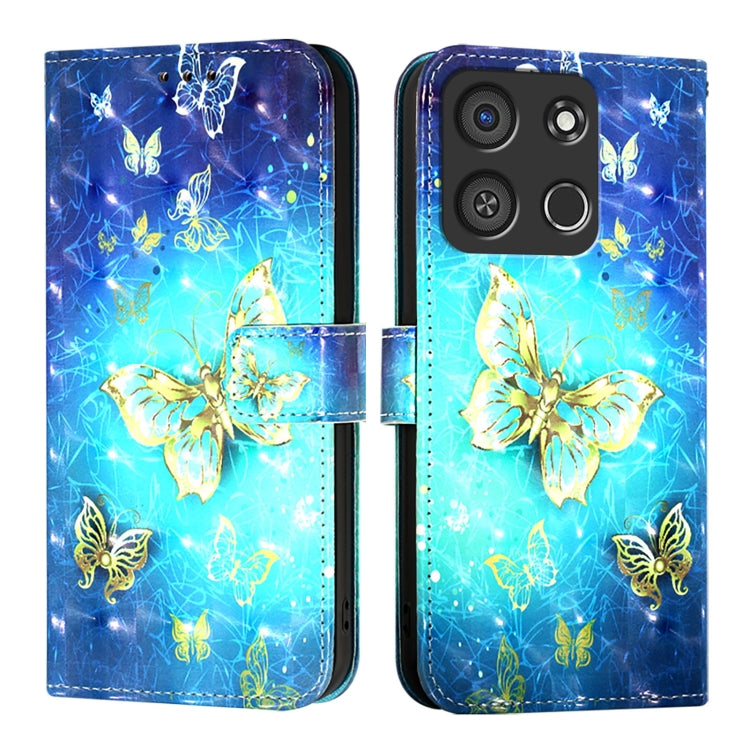 3D Painting Horizontal Flip Leather Phone Case, For Itel A05s, For Itel A70, For Itel A60 / A60s, For Itel S23+, For Itel S23, For Itel S18 / Vision 5