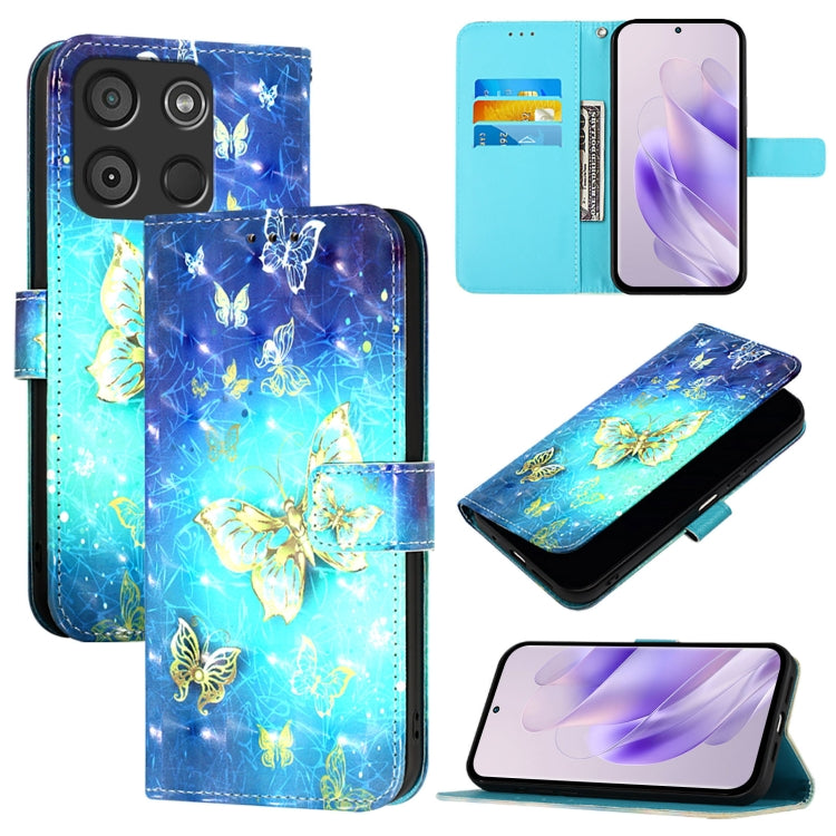 3D Painting Horizontal Flip Leather Phone Case, For Itel A05s, For Itel A70, For Itel A60 / A60s, For Itel S23+, For Itel S23, For Itel S18 / Vision 5