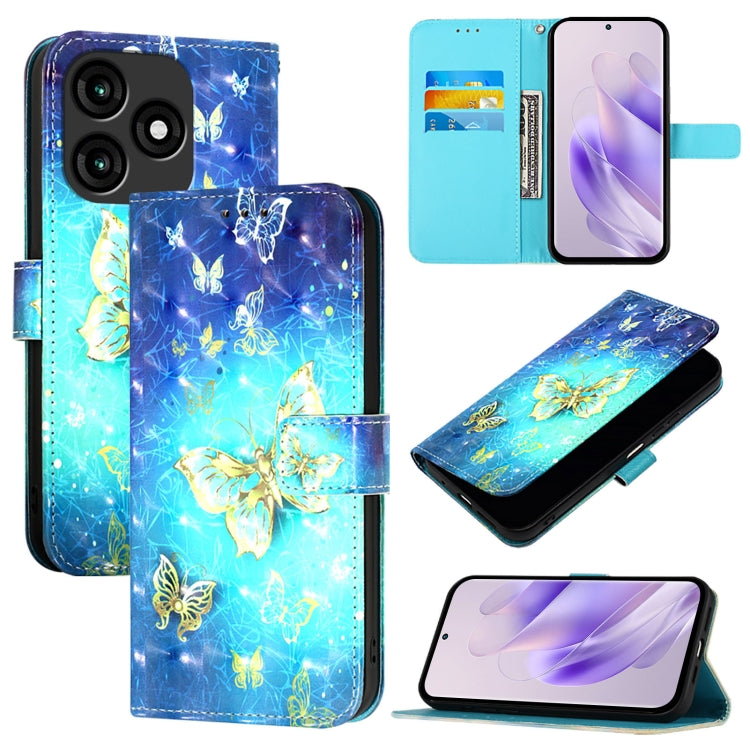 3D Painting Horizontal Flip Leather Phone Case, For Itel A05s, For Itel A70, For Itel A60 / A60s, For Itel S23+, For Itel S23, For Itel S18 / Vision 5
