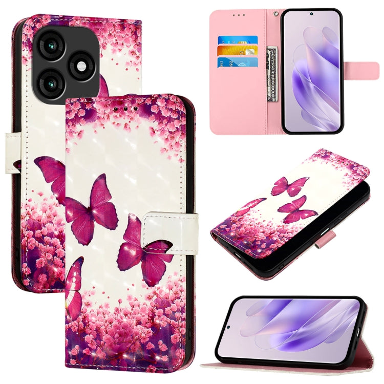 3D Painting Horizontal Flip Leather Phone Case, For Itel A05s, For Itel A70, For Itel A60 / A60s, For Itel S23+, For Itel S23, For Itel S18 / Vision 5