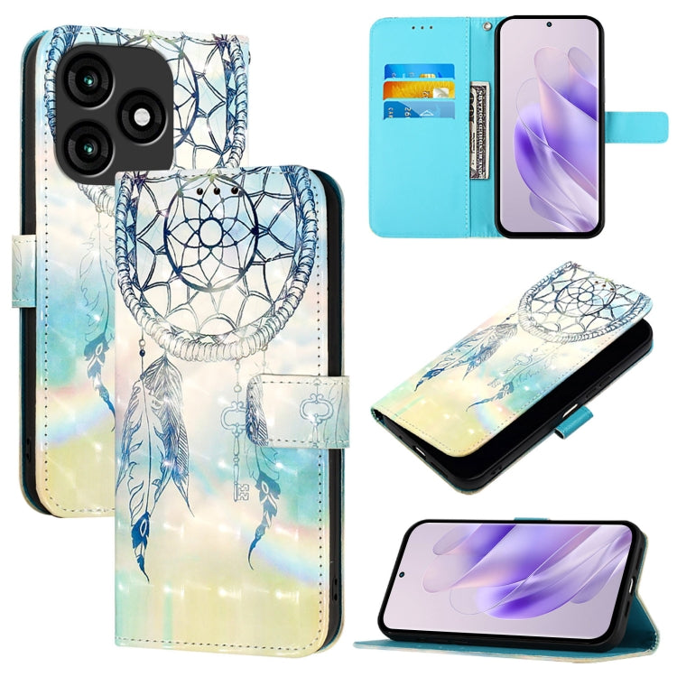 3D Painting Horizontal Flip Leather Phone Case, For Itel A05s, For Itel A70, For Itel A60 / A60s, For Itel S23+, For Itel S23, For Itel S18 / Vision 5