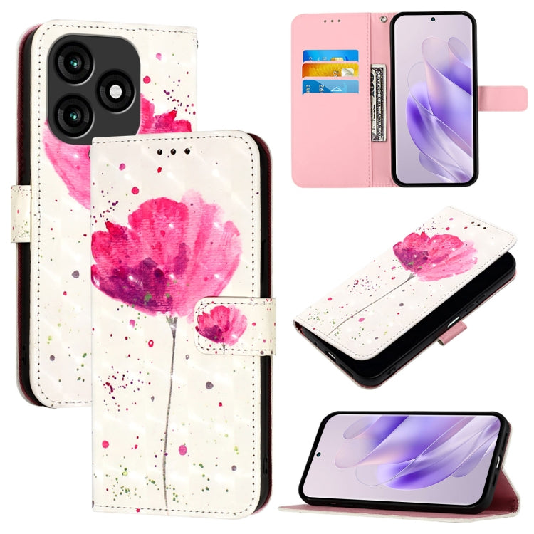 3D Painting Horizontal Flip Leather Phone Case, For Itel A05s, For Itel A70, For Itel A60 / A60s, For Itel S23+, For Itel S23, For Itel S18 / Vision 5