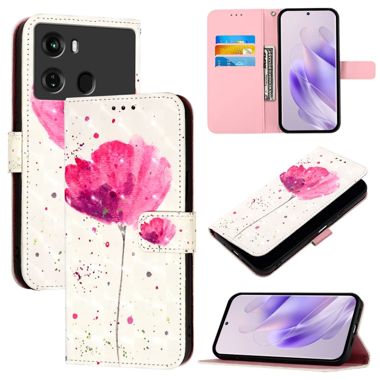 3D Painting Horizontal Flip Leather Phone Case, For Itel P40, For Itel S17 / Vision 3, For Itel A58 / A49, For Itel P17 / A27, For Itel A48