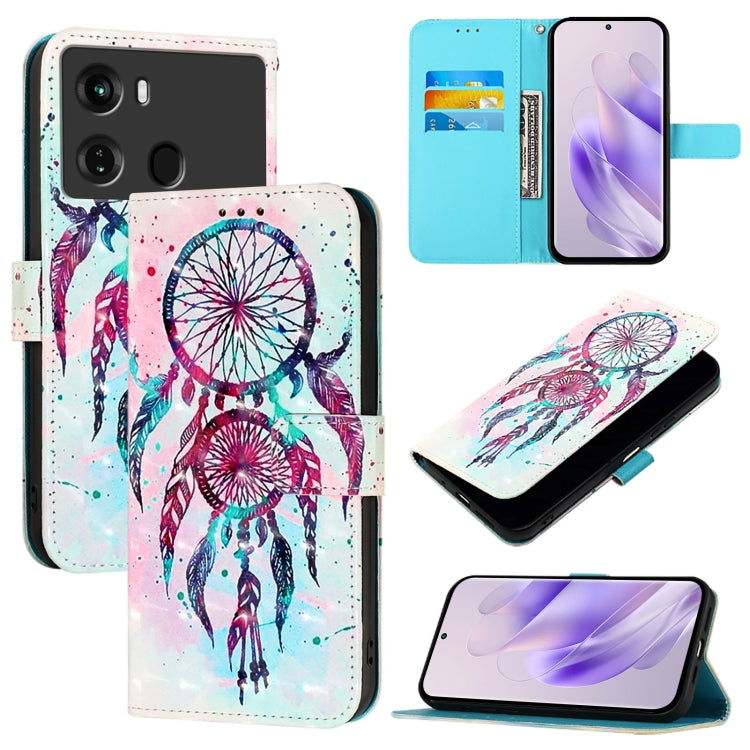 3D Painting Horizontal Flip Leather Phone Case, For Itel P40, For Itel S17 / Vision 3, For Itel A58 / A49, For Itel P17 / A27, For Itel A48