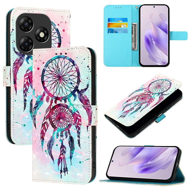 3D Painting Horizontal Flip Leather Phone Case, For Itel A23 Pro / A17, For Itel P55 5G, For Itel RS4, For Itel S24, For Itel P55+, For Itel P55 4G
