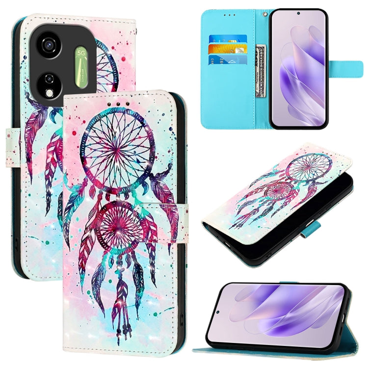 3D Painting Horizontal Flip Leather Phone Case, For Itel A23 Pro / A17, For Itel P55 5G, For Itel RS4, For Itel S24, For Itel P55+, For Itel P55 4G