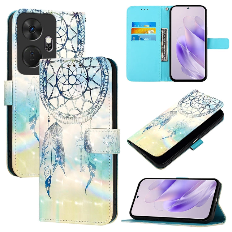 3D Painting Horizontal Flip Leather Phone Case, For Itel A23 Pro / A17, For Itel P55 5G, For Itel RS4, For Itel S24, For Itel P55+, For Itel P55 4G