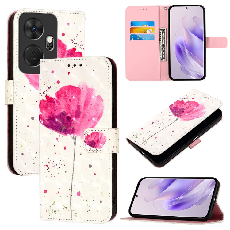3D Painting Horizontal Flip Leather Phone Case, For Itel A23 Pro / A17, For Itel P55 5G, For Itel RS4, For Itel S24, For Itel P55+, For Itel P55 4G