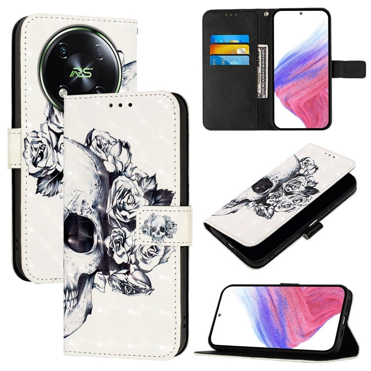 3D Painting Horizontal Flip Leather Phone Case, For Itel A23 Pro / A17, For Itel P55 5G, For Itel RS4, For Itel S24, For Itel P55+, For Itel P55 4G
