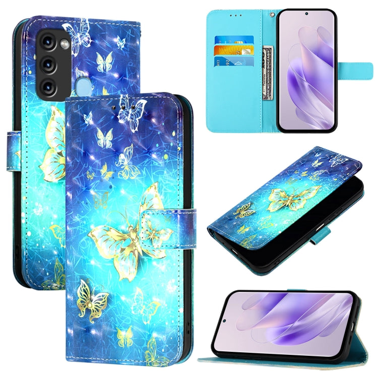 3D Painting Horizontal Flip Leather Phone Case, For Itel P40, For Itel S17 / Vision 3, For Itel A58 / A49, For Itel P17 / A27, For Itel A48