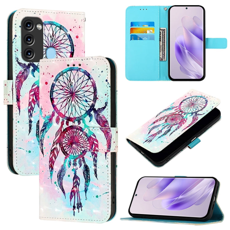 3D Painting Horizontal Flip Leather Phone Case, For Itel P40, For Itel S17 / Vision 3, For Itel A58 / A49, For Itel P17 / A27, For Itel A48