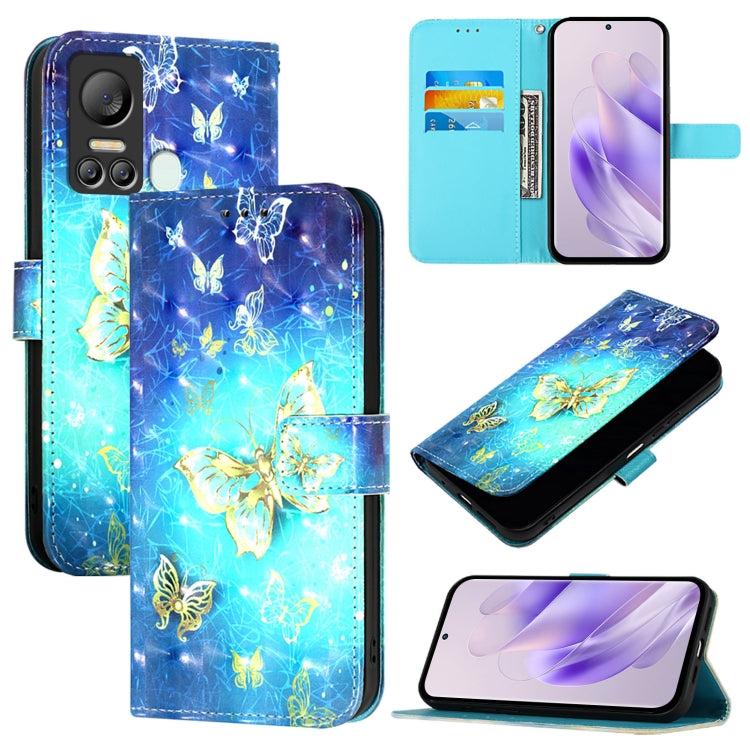 3D Painting Horizontal Flip Leather Phone Case, For Itel A05s, For Itel A70, For Itel A60 / A60s, For Itel S23+, For Itel S23, For Itel S18 / Vision 5