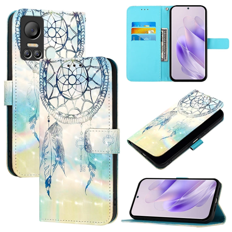3D Painting Horizontal Flip Leather Phone Case, For Itel A05s, For Itel A70, For Itel A60 / A60s, For Itel S23+, For Itel S23, For Itel S18 / Vision 5