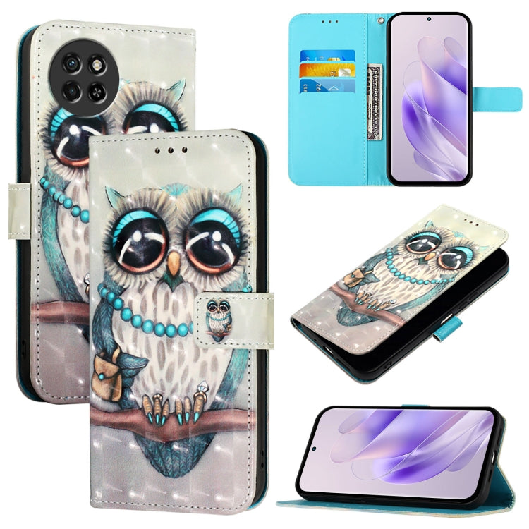 3D Painting Horizontal Flip Leather Phone Case, For Itel A05s, For Itel A70, For Itel A60 / A60s, For Itel S23+, For Itel S23, For Itel S18 / Vision 5