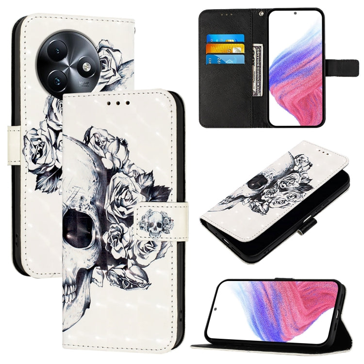 3D Painting Horizontal Flip Leather Phone Case, For Itel A23 Pro / A17, For Itel P55 5G, For Itel RS4, For Itel S24, For Itel P55+, For Itel P55 4G