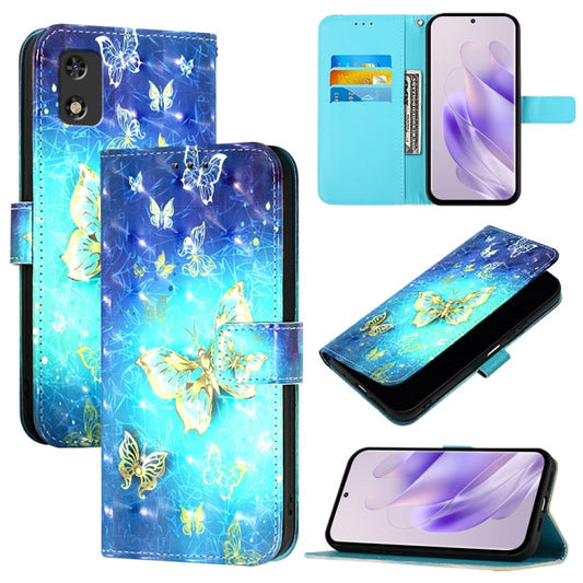3D Painting Horizontal Flip Leather Phone Case, For Itel A23 Pro / A17, For Itel P55 5G, For Itel RS4, For Itel S24, For Itel P55+, For Itel P55 4G