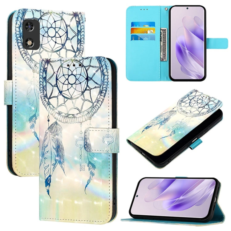 3D Painting Horizontal Flip Leather Phone Case, For Itel A23 Pro / A17, For Itel P55 5G, For Itel RS4, For Itel S24, For Itel P55+, For Itel P55 4G